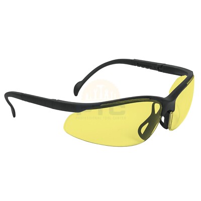 Truper LEDE-SA Amber Vision Safety Glasses