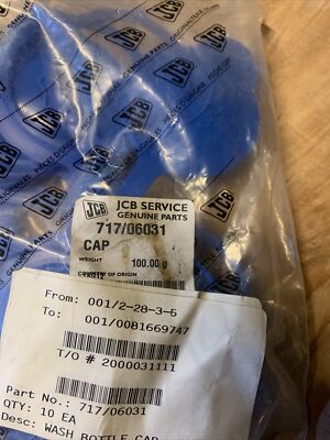 Js710b Cap JCB 717/06031 Cap | eBay