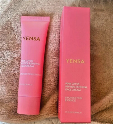 Yensa Pink Lotus Peptide Renewal Face Cream 8 Power Pink Essence