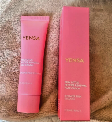 Yensa Pink Lotus Peptide Renewal Face Cream 8 Power Pink Essence