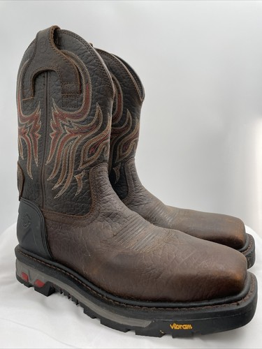Justin Men's Commander X5 Square Steel 