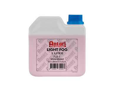 Antari Light Duty Smoke Fog Fluid 1 Litre for fog machine (Red Fluid)