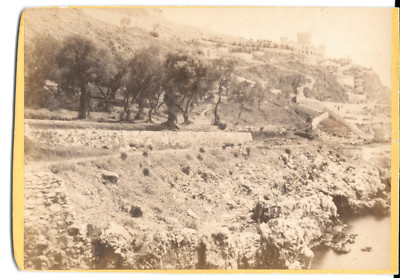 CDV Foto Schöne Ansicht des Schlosses Schmitt 1865 Chartier Visconti Etikett