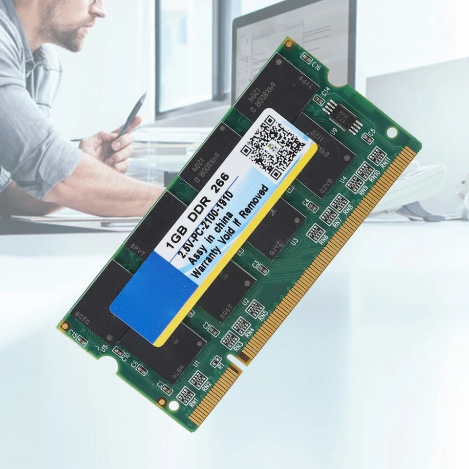 1GB Desktop Memory RAM PC 2100 DDR 266MHz 200 Pin 2.5V for Motherboard - Image 2 of 4