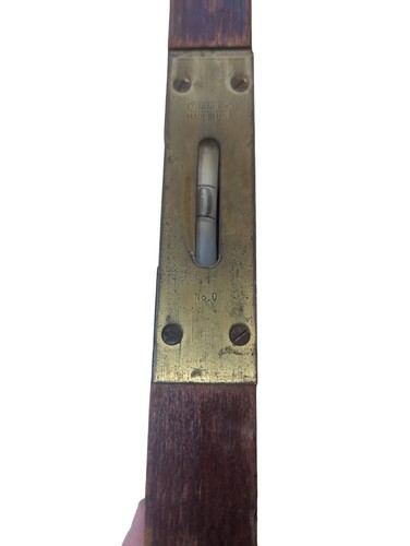 Vintage Stanley Wooden Level No 0 24 inch Genuine Cherry - Foto 5 di 10