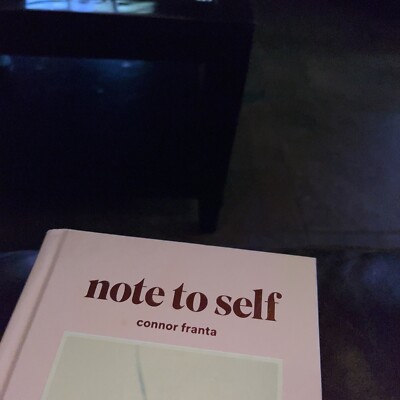 Note to Self by Connor Franta (2017, Hardcover)