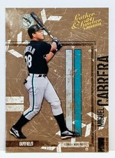 2004 DONRUSS LEATHER & LUMBER FLORIDA MARLINS  MIGUEL CABRERA CARD #56