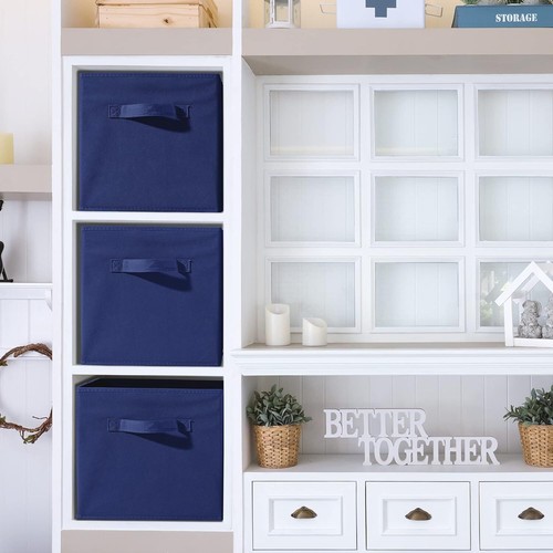 Sorbus 11" Foldable Storage Cube Basket, 1-Pack Lightweight Bin Organizer - Bild 65 von 65