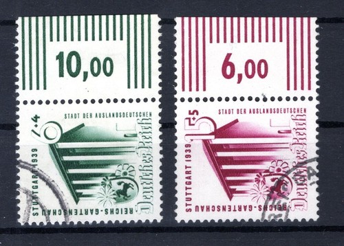 DR-3.Reich 692/93OR Upper Margin Stamped (CA3407