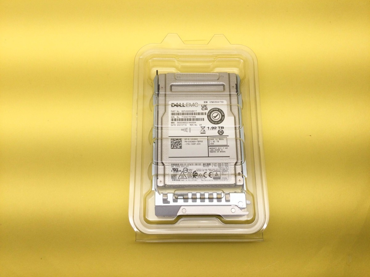 4CN85 Dell 1.92TB SAS 12Gbps Read Intensive 2.5in SSD 04CN85