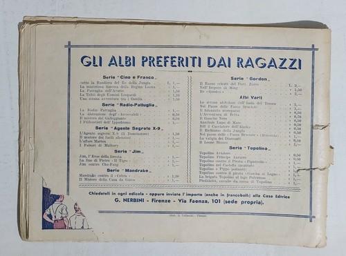 14656 Avventure Cino e Franco n 1 - Sotto la bandiera del Re della Jungla - 1936 - Picture 6 of 6