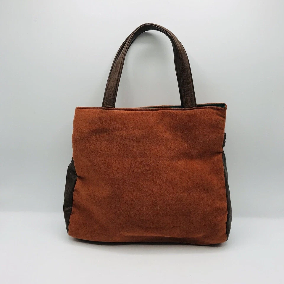 Сумочка Victorias Secret с верхней ручкой темно-светло-коричневая искусственная кожа хипстерская богемная - Изображение 2 из 4