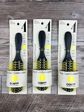 3PCS Conair The Curl Collective Detangle Brush 77994 for Medium/Long Hair