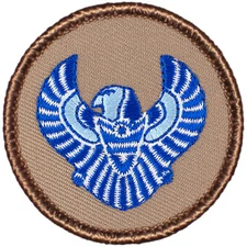 Aztec Thunderbird Patrol Patch - 2" Round Embroidered Patch (005)