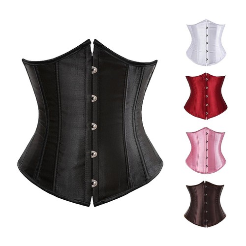 Black Goth Gothic Angel Punk Corset Waist Cincher Style Chain Lace Up Belt S Black Goth Gothic Angel Punk Corset Waist | Mercari main image 4