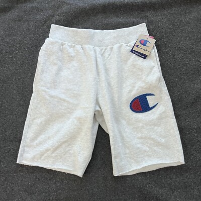 Men's Champion 10' Reverse Weave Cut Off Shorts Heathered Gray