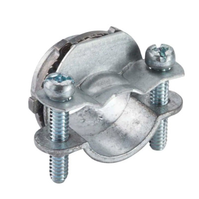 3/8 In. Non-Metallic (NM) Twin-Screw Cable Clamp Connectors (5-Pack)