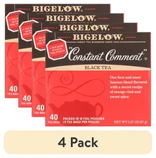 (4 pack) Bigelow Tea Constant Comment 40 Bag(S)