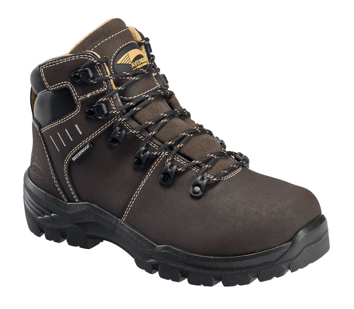 Avenger composite top toe work boots