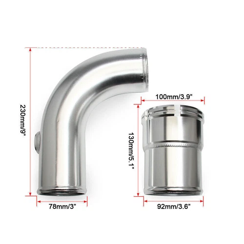 Cold Side Intercooler Pipe Kit for Ford 6.7L Powerstroke Diesel 2011-2016 F250  - Picture 2 of 12