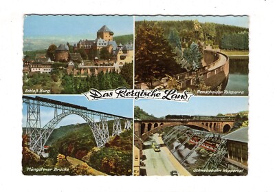 Postcard the Bergisches Land / Castle Castle / Remscheid Dam +++