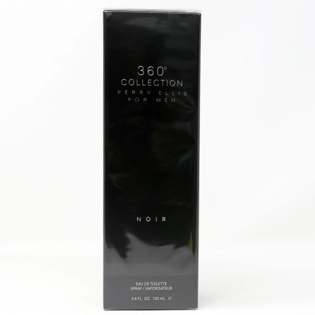 360 Perry Ellis Collection Noir Eau de Toilette for Men 100ml 3.4oz Brand New