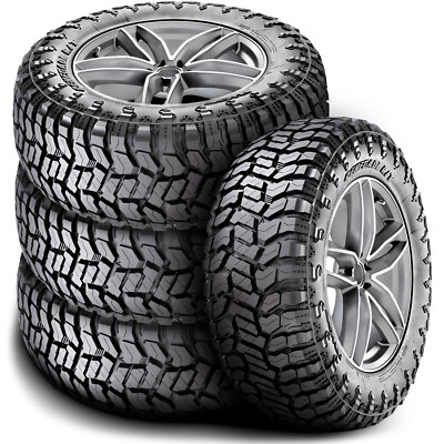 4 Tires Radar Renegade R/T LT 33X12.50R24 Load E 10 Ply RT Rugged Terrain