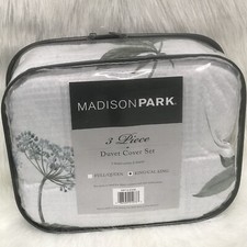 Madison Park 3 Piece Duvet Cover Set Cal King Mp12-6306