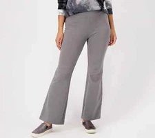 #1109 LOGO by Lori Goldstein Petite Knit Traveler Pants Size XSP
