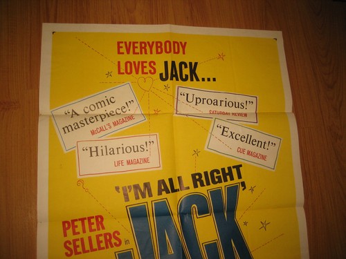 I'm All Right Jack Original 1sh Movie Poster 