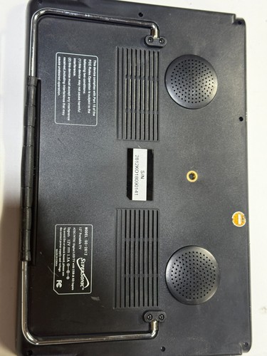 SuperSonic SC-2812 12" Portable LCD TV AC/DC Compatible W RV/Boat - Picture 2 of 3