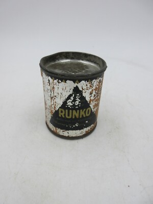 vintage RUNKO Malt and Chocolate sample size tin RARE | eBay