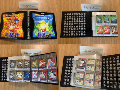 Pokemon Carddass 151 lots Complete and File Charizard Pikachu