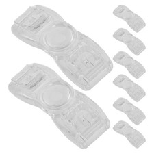 8 PCS Goggle Repair Parts Swimming Strap Buckle Goggles Clip Replacement