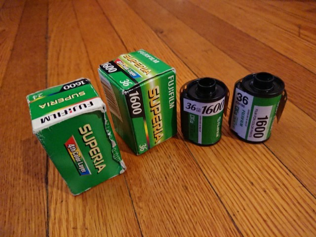 4 Rolls Of Fujifilm Fujicolor SUPERIA 1600 35MM film, 