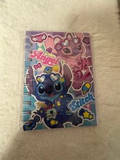 Stitch  Angel Sticker Book A5 Spiral Disney Collectible Kids Gift
