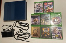 MICROSOFT XBOX ONE FORZA LIMITED EDITION CONSOLE WITH 8 GAMES TESTED  WORKS 