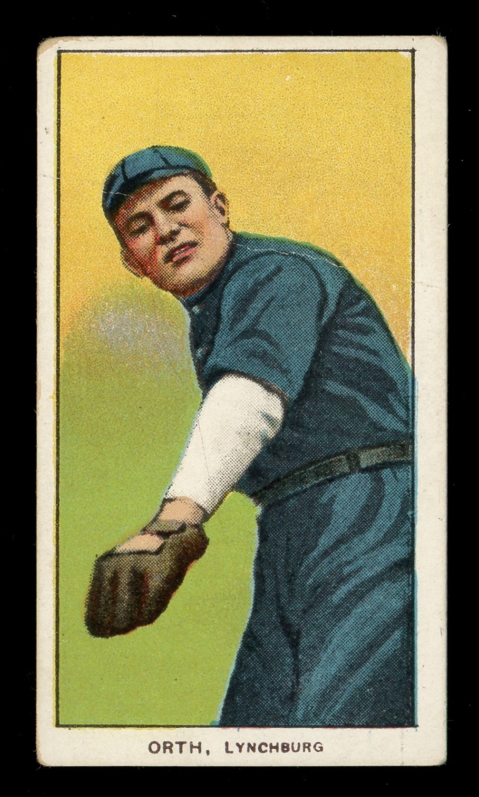 T206 Piedmont 350 Al Orth Lynchburg Shoemakers Southern League FR-GD (66527)
