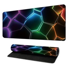 Large Gaming Mouse Pad Smooth Surface Anti Slip Base 35.4x15.7 Inch Mat T006
