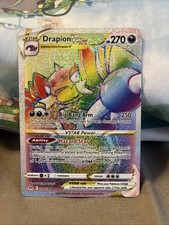 Pokémon TCG Drapion VSTAR Rainbow Holo Card 200/196 Lost Origin Secret Rare on eBay