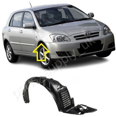NEU Aftermarket Products Toyota Corolla 2002-2007 Spritzschutz vorne rechts