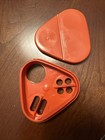 Vintage Tupperware Cheese Salt Pepper Flake Shaker Orange Lid ONLY 1631-1 — photo 1