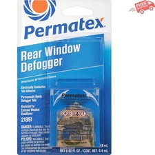 Electrically Conductive Rear Window Defogger Tab Adhesive - Easy Application