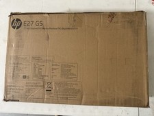 NEW HP E27 G5 27 Inch Black FHD 1920x1080