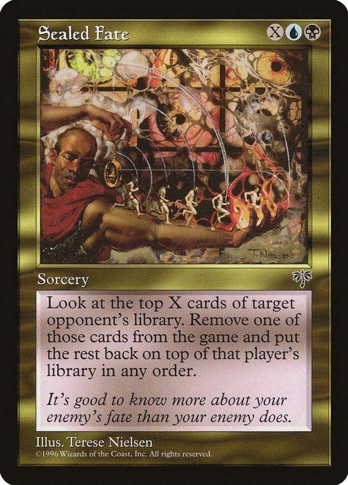 1996 Magic: The Gathering: Mirage - Sealed Fate (#282, Uncommon, Lightly Played)
