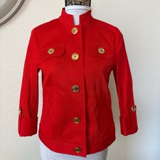 Jones New York Signature Scarlet Women's Jacket Size SP