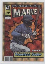 2022 Panini Donruss Marvels 328/999 Francisco Lindor #M-10 0m5g