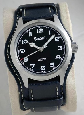 Hanhart Preventor HD12 Black Automatic Field Watch