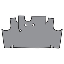 Trunk Mat For 1968-1970 Ford Falcon Die Cut Fleece Complete 1pc