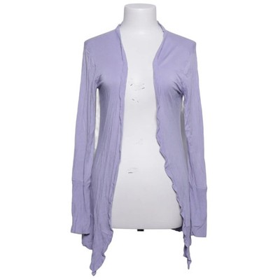 Strickjacke, Damen, Größe: S, Lila, Batik, Rippenstrick #ZdL